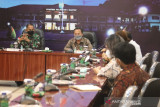 Tim lintas kedeputian KSP audensi di Kodam XVII/Cenderawasih