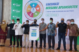 Melalui program nasional BP Jamsostek IAIN Bukittinggi dapat bantuan vaksin sebanyak ini