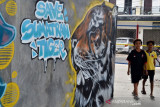 Mural Selamatkan Harimau Sumatera