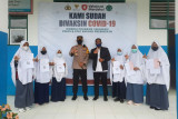 Polres Majene gelar gerakan vaksinasi serentak sasar pondok pesantren
