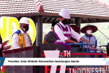Presiden Jokowi resmikan Bendungan Bendo di Jawa Timur