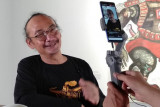 Menyelami seniman Heri Dono, hadirkan satire lewat sentuhan budaya Jawa