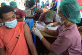 Lantamal VIII target 1.300 dosis Serbuan Vaksinasi di Talise