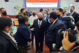 PON Papua - Gubernur Papua kunjungi Mimika mengecek persiapan PON XX
