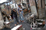 Kebakaran rumah di Makassar