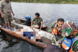 Tim SAR gabungan evakuasi dua jenazah long boat terbalik di Merauke