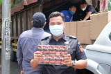 Bea Cukai Kudus ungkap 1,2 juta batang rokok ilegal diangkut truk
