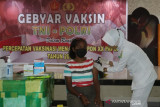 Kodam XVII/Cenderawasih gencarkan vaksinasi COVID-19 warga