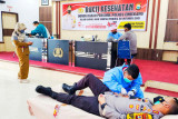 Sambut Sumpah Pemuda, Polres Enrekang gelar donor darah