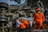 Dua Meninggal Akibat Kecelakaan Tunggal Truk Di Nagreg