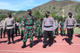 Panglima TNI dan Kapolri pimpin apel kesiapan pengamanan PON XX Papua