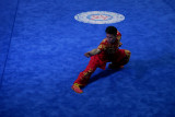 Edgar Xavier Marvelo buka keran medali tim wushu DKI Jakarta