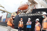 Pelindo I Belawan layani ekspor impor perdana Kapal Meratus ke Malaysia