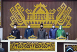 DPRD Pringsewu gelar Rapat Paripurna Penandatanganan Nota Kesepakatan KUA PPAS 2022