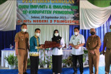 Pringsewu gelar pelatihan gamolan bagi guru SMP/MT/ SMA/SMK/MA se-kabupaten