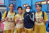PON XX Papua : Chemistry kuat si kembar Lena-Leni di area takraw
