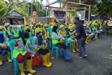 Ratusan pekerja padat karya di Sulawesi Barat ikuti program asuransi