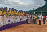 PON XX Papua - Lampung sabet medali emas pertama dari sofbol