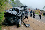 Mobil terjun ke jurang sedalam 30 meter di Pusuk Sembalun, satu meninggal