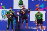 PON Papua - Lifter Carel Julius tambah koleksi medali emas Jabar PON XX