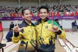 Pasangan Denda-Umi sabet medali emas cabang aerobik untuk Lampung