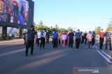 Wakil Presiden Ma'ruf Amin olahraga bersama Forkopimda Papua Barat