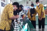 Penyandang disabilitas netra Temanggung ikuti pelatihan barista