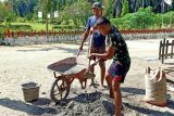 Jalan kampung di perbatasan RI-PNG diperbaiki