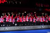 Piala Thomas itu akhirnya kembali ke pangkuan Ibu Pertiwi
