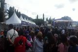 Warga kota Jayapura padati lokasi acara hitung mundur Peparnas XVI Papua
