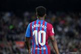 Ansu Fati sepakati kontrak baru dengan Barcelona sampai 2027