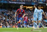 Liga Inggris - Crystal Palace merusak perayaan laga ke-200 Guardiola bersama Manchester City