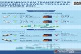 BPS Sultra: Penumpang angkutan udara orang naik 80,82 persen
