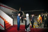 Presiden Jokowi tiba di Abu Dhabi setelah penerbangan 7,5 jam