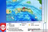 Gempa susulan beberapa kali guncang Maluku Tengah tidak berpotensi tsunami