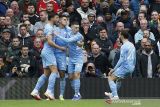 Liga Inggris - Manchester City menang  di Old Trfford akibat blunder pemain MU