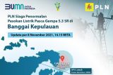 PLN Pastikan Kondisi Kelistrikan Aman Pasca Gempa 5,3 SR Guncang Banggai Kepulauan Sulawesi Tengah