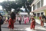 Tari Kabasaran sambut kedatangan Kapolda Sulut Irjen Pol Mulyatno