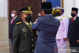 Presiden Joko Widodo lantik Dudung Abdurachman sebagai Kasad