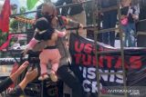 Tujuh balita yang dibawa demo di Gedung KPK dievakuasi