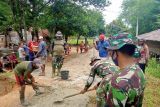 Kodim 1711/Boven Digoel bakti sosial bersihkan lingkungan