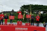 Agus Prayogo dan Odekta Naibaho juara Borobudur Marathon 2021
