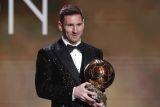 Lionel Messi raih Ballon d'Or untuk ketujuh kalinya
