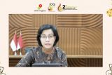 Sri Mulyani mengingatkan pentingnya mewaspadai varian Omicron terhadap pemulihan RI
