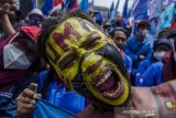 Aksi Aliansi Buruh Di Bandung