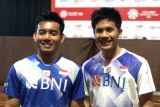 Ganda putra Indonesia pastikan emas dan perak bulutangkis SEA Games