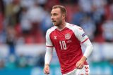 Gelandang Inter Milan Christian Eriksen kembali berlatih usai alami serangan jantung di Euro