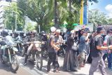Pasukan motor trail bubarkan massa  Reuni 212 di Thamrin