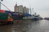 Banjir rob timbulkan kemacetan di Lodan Raya menuju Pelabuhan Sunda Kelapa