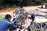 Polisi tangkap penambang emas ilegal di Musi Rawas Utara